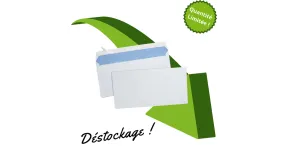 250 ENVELOPPES DL 120G ADHÉSIVES