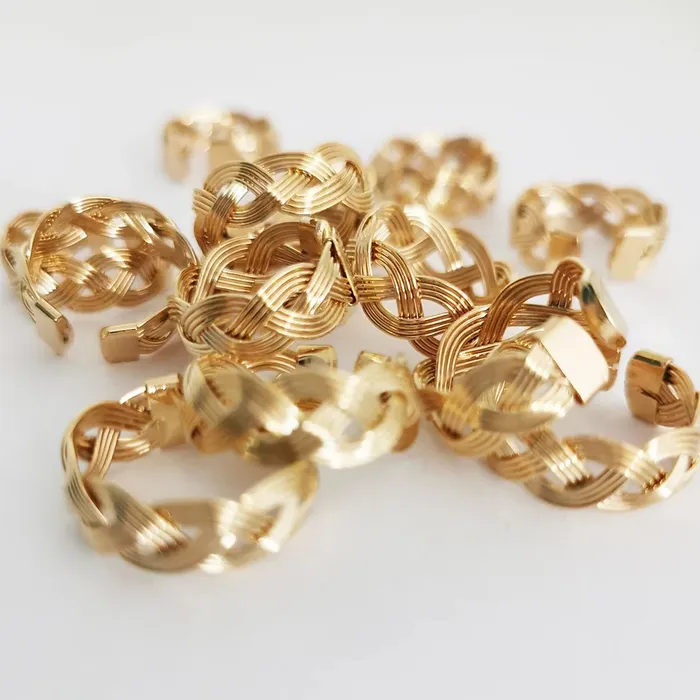 Bague Nola – tressée