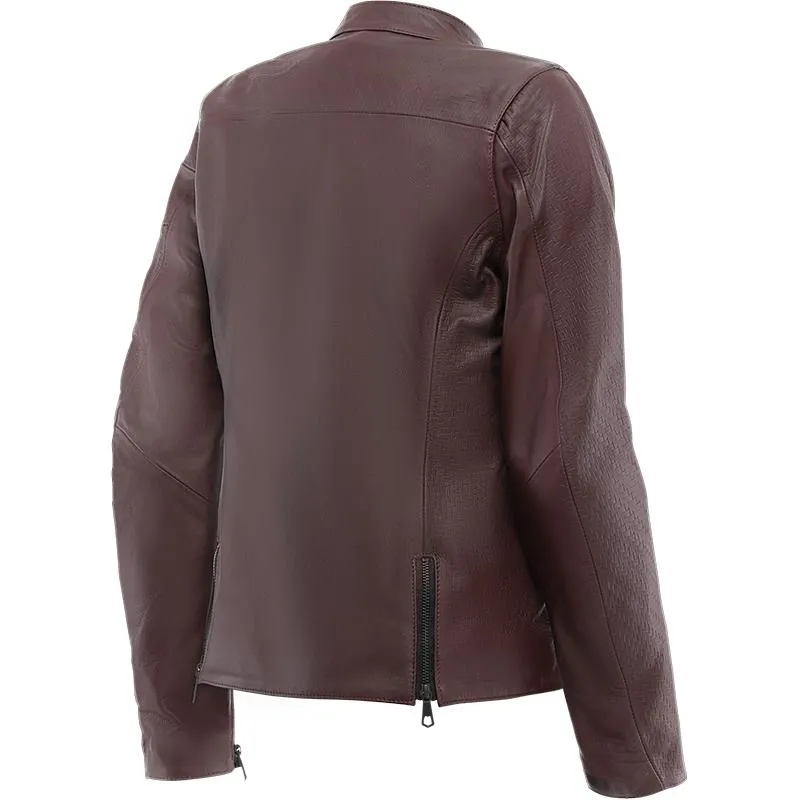 Blouson ITINERE LADY DAINESE bordeaux - MAXXESS.FR, Blouson moto cuir