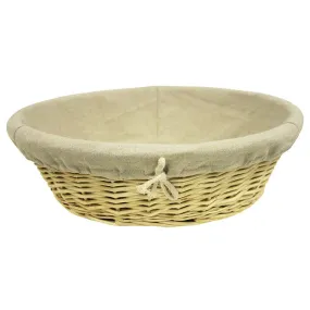 Corbeille osier Boulangère coupe (Lot de 60) Prolinéa 