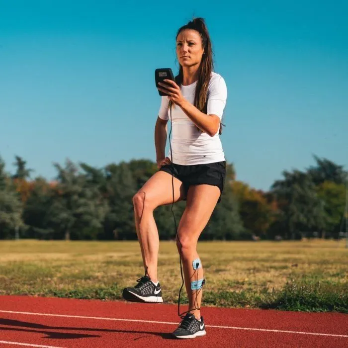 Electrostimulation sportive Compex | Appareil d'électrostimulation pour le running Compex Runner Black Edition | 518416LE