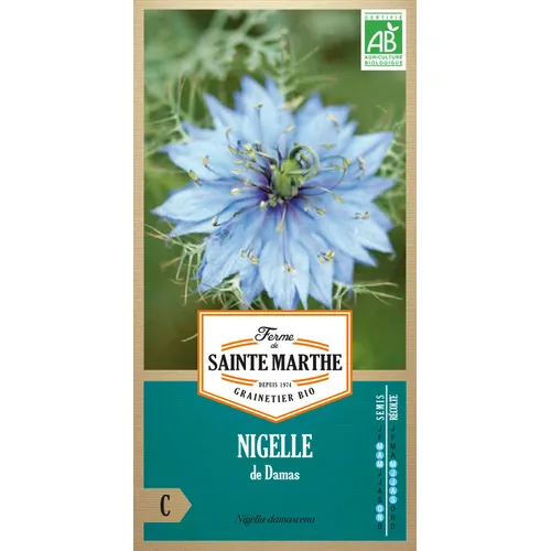 Graines Bio Nigelle de Damas