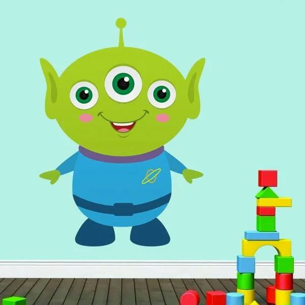 Martian de la Pizza Planet, Toy Story - STICKERS POUR ENFANTS