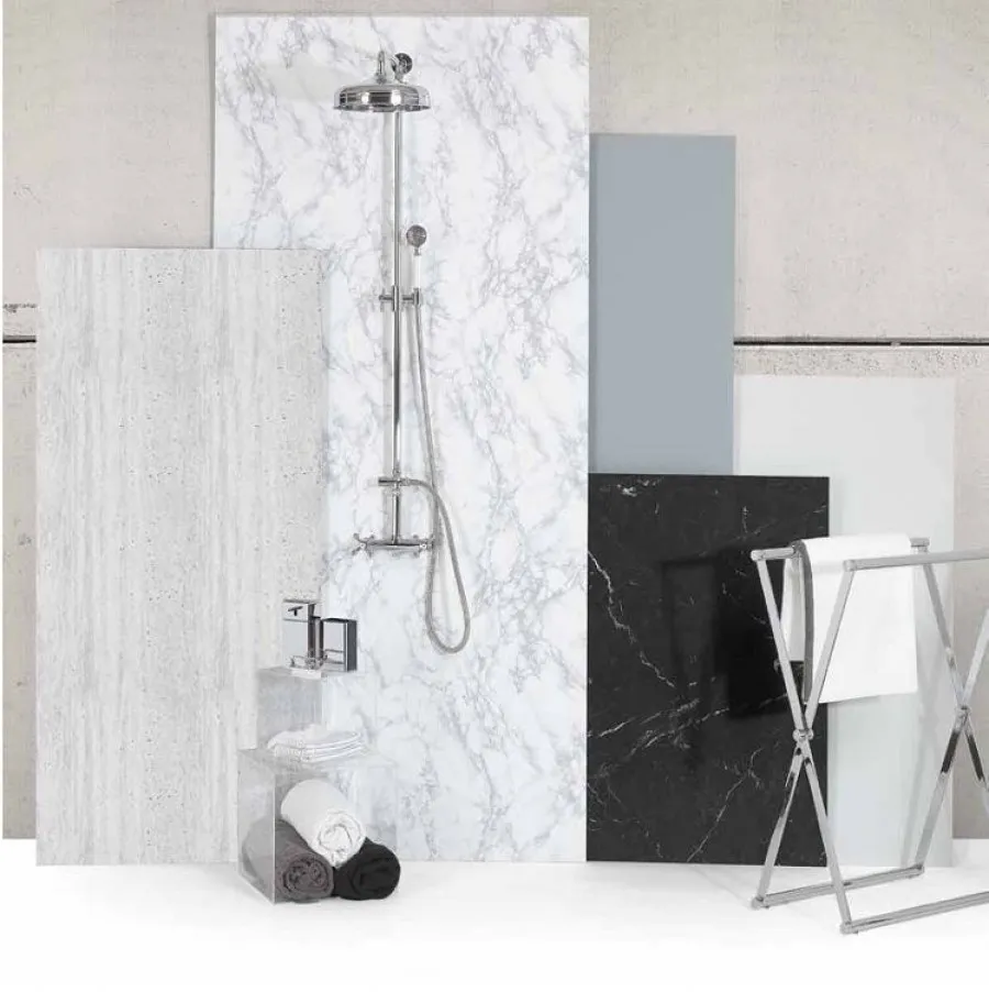Panneau mural décoratif DECOFAST Carrare - Habillage baignoire 401162