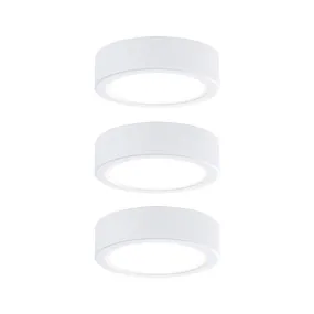 PAULMANN 99989 Kit de 3 plafonniers sous meuble couleur blanc PUKK
