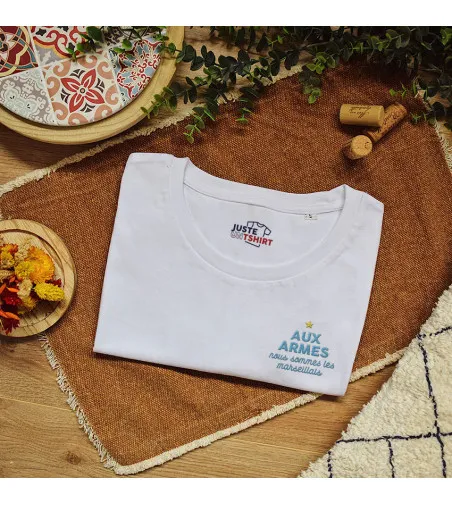 T-shirt Brodé - Aux Armes