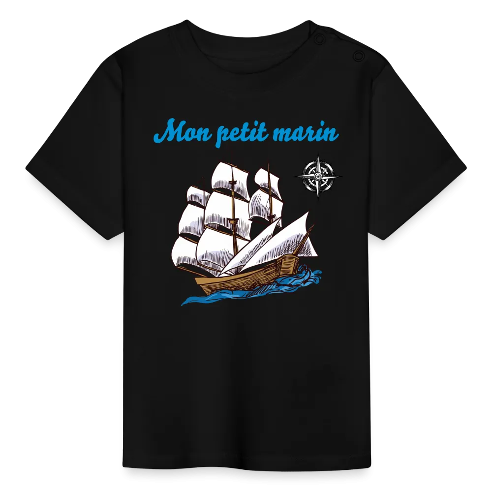 T-shirt Bébé Mon petit marin