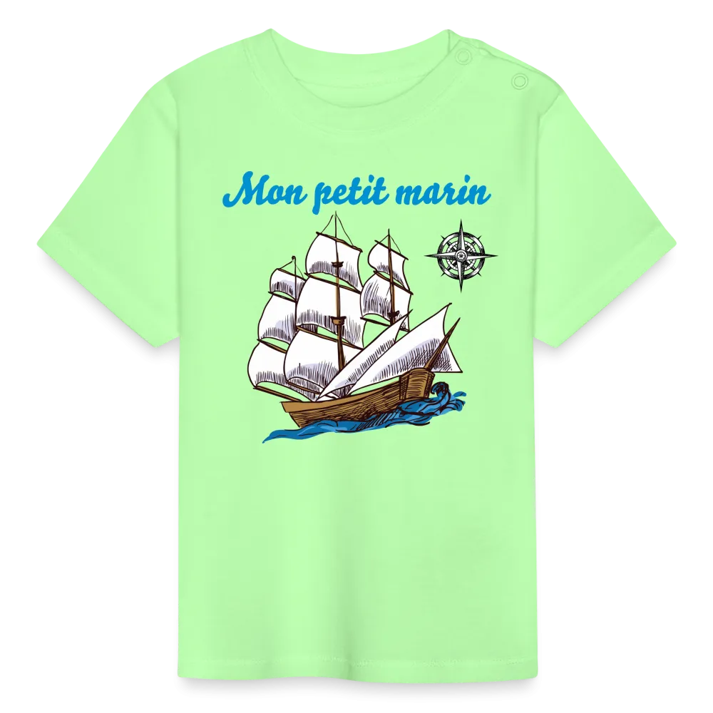 T-shirt Bébé Mon petit marin