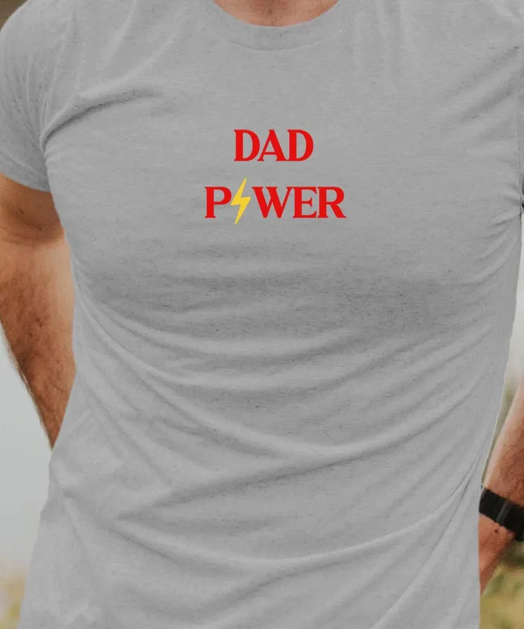 T-Shirt Dad Power Pour homme
