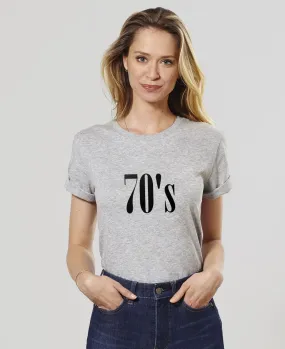 T-Shirt femme Années 70