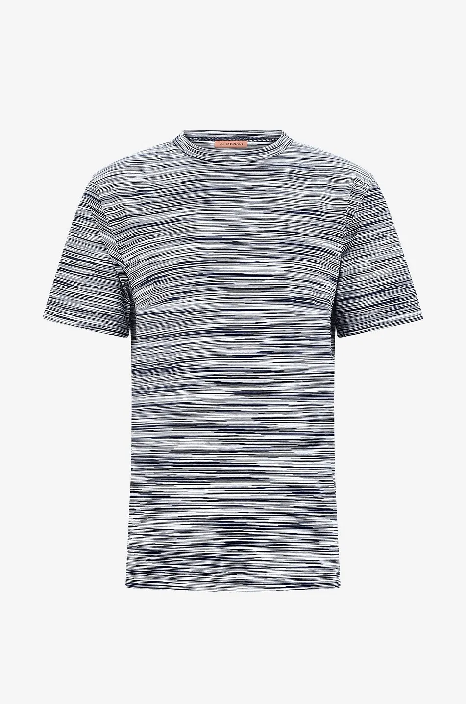 T-shirt à fines rayures irrégulières